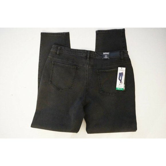 NWT! BUFFALO DAVID BITTON Black Denim Skinny Jean - Picture 6 of 8